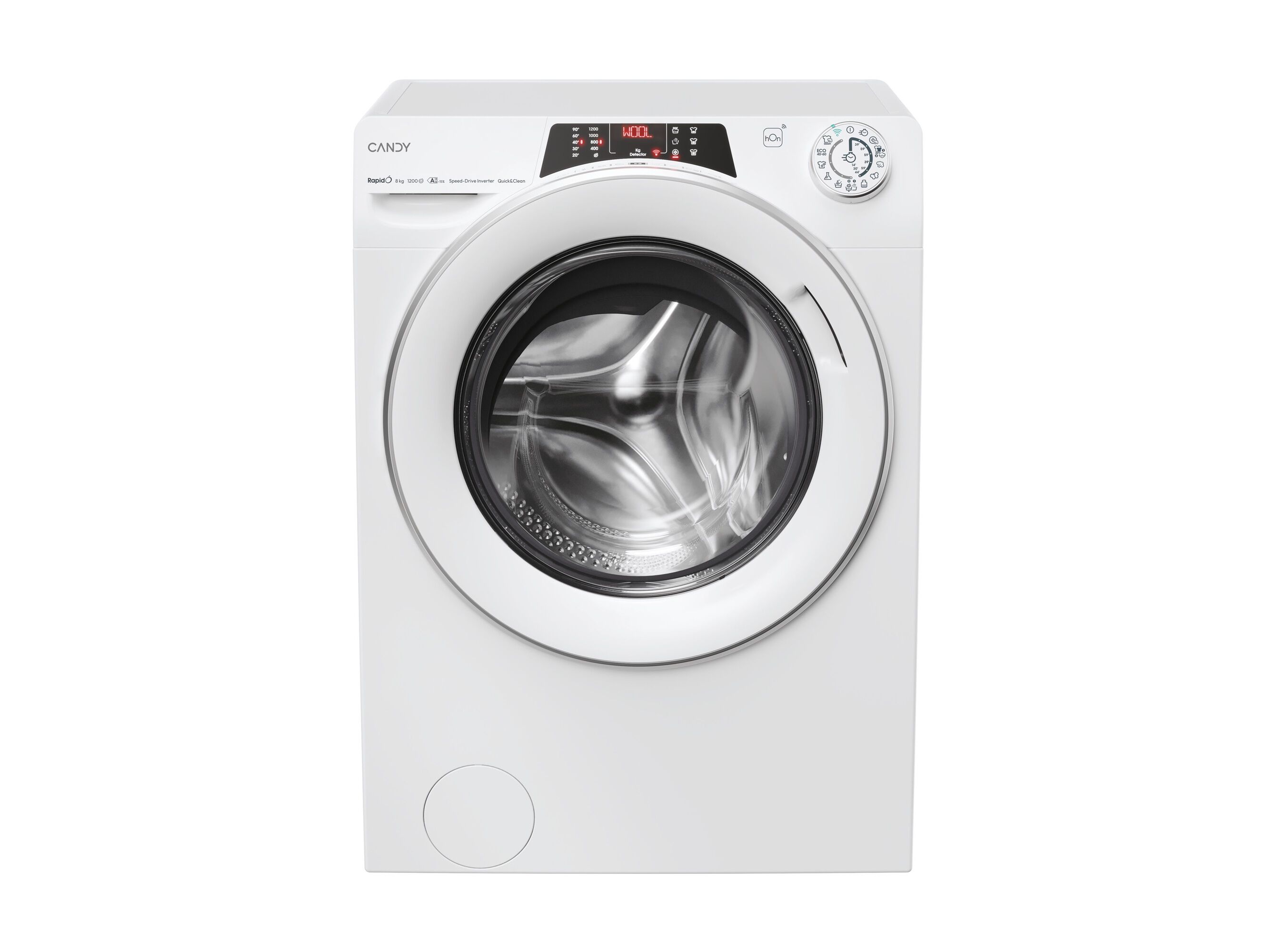 M&Aacute;QUINA DE LAVAR ROUPA CANDY RO 284DWMS7/1-S - BRANCO A 8KG
