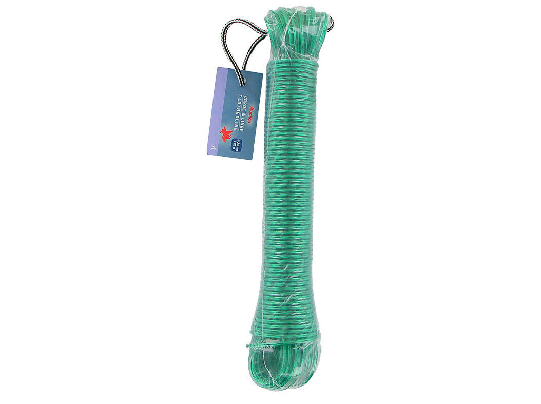 CORDA DE ROUPA AUCHAN VERDE 2.6MM X20M image number 0