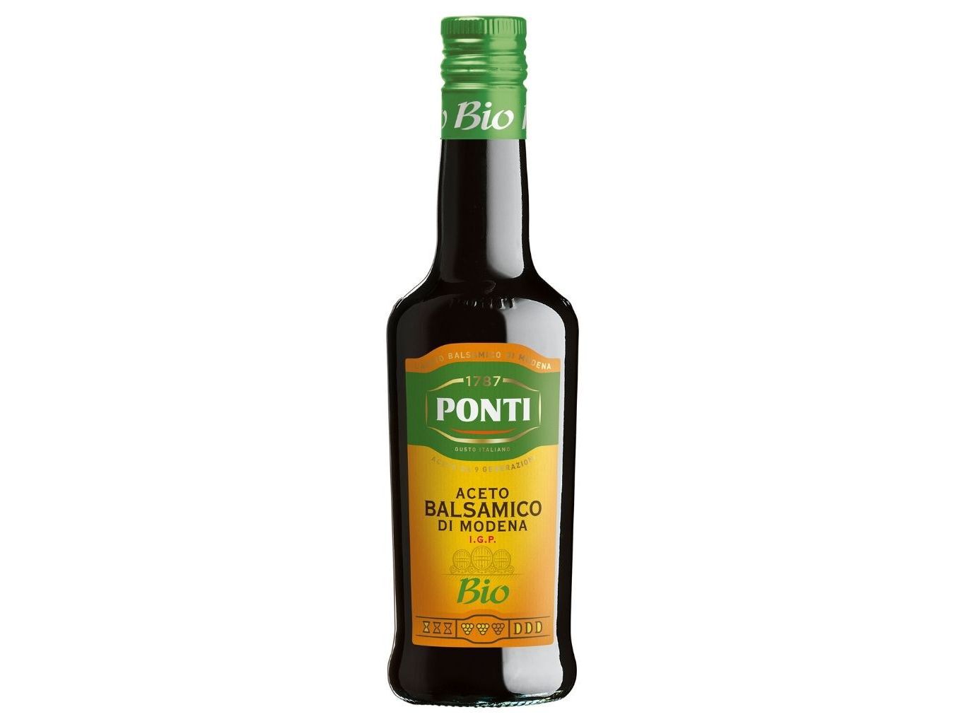 VINAGRE PONTI BALS&Acirc;MICO BIOL&Oacute;GICO 500ML