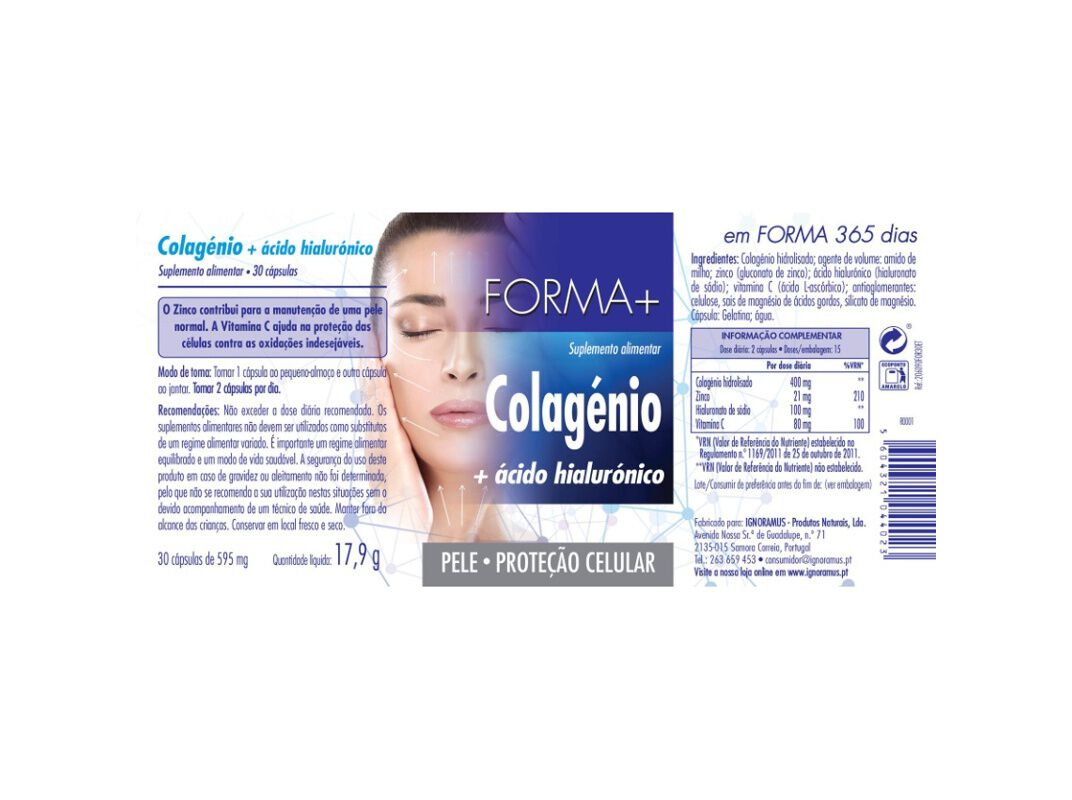 COLAG&Eacute;NIO+&Aacute;CIDO HIALUR FORMA+ 30 C&Aacute;P image number 1