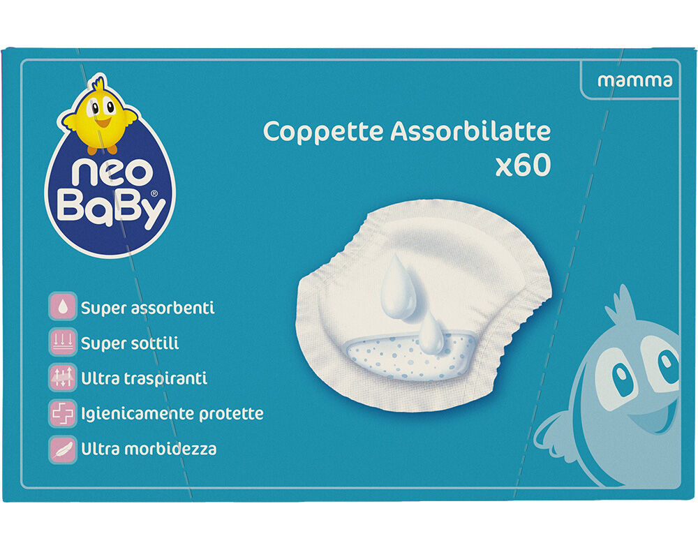 DISCOS DE AMAMENTA&Ccedil;&Atilde;O NEO BABY PACK 60 UNIDADES