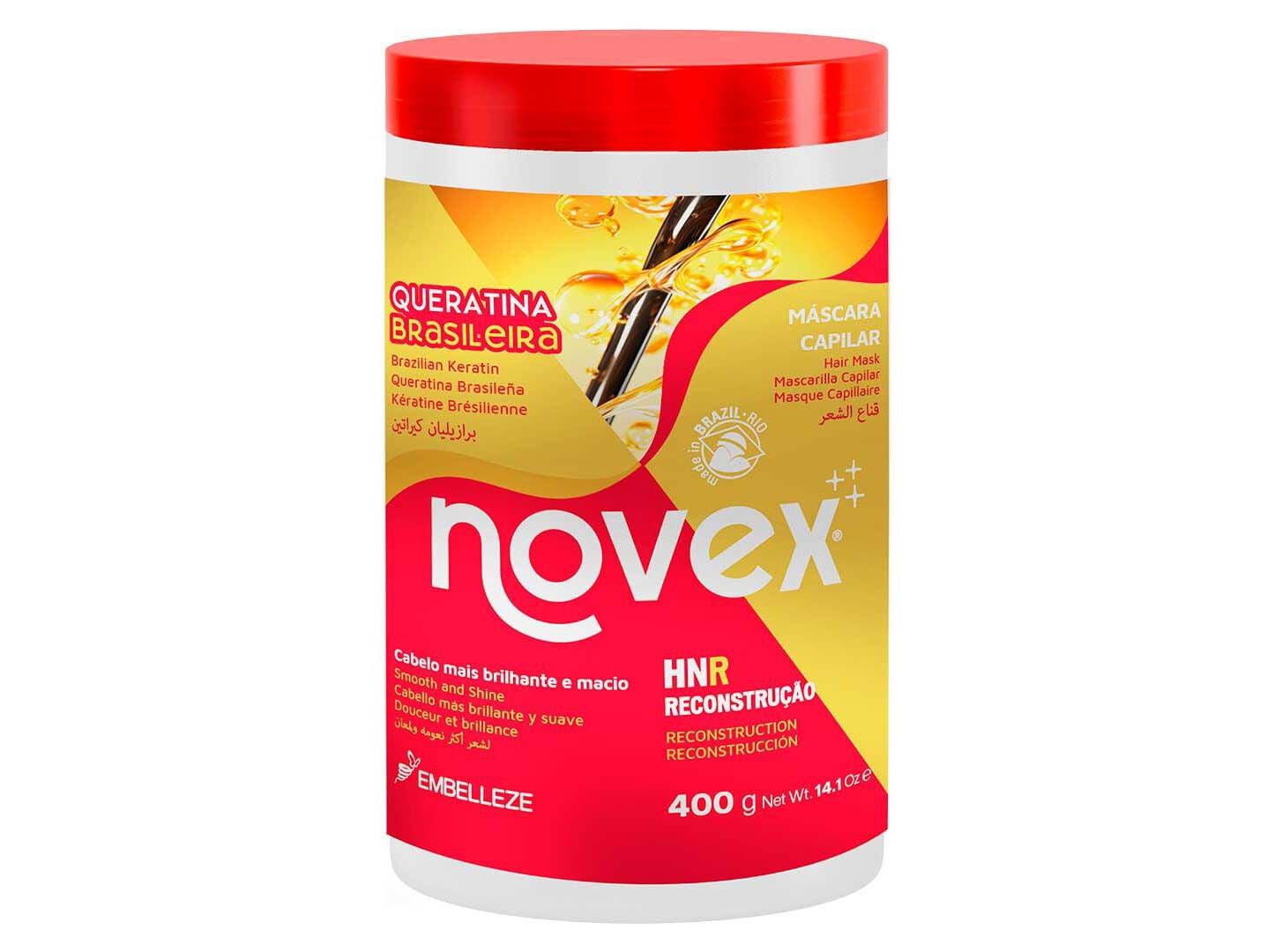M&Aacute;SCARAS NOVEX QUERATINA BRASIL 400ML image number 0