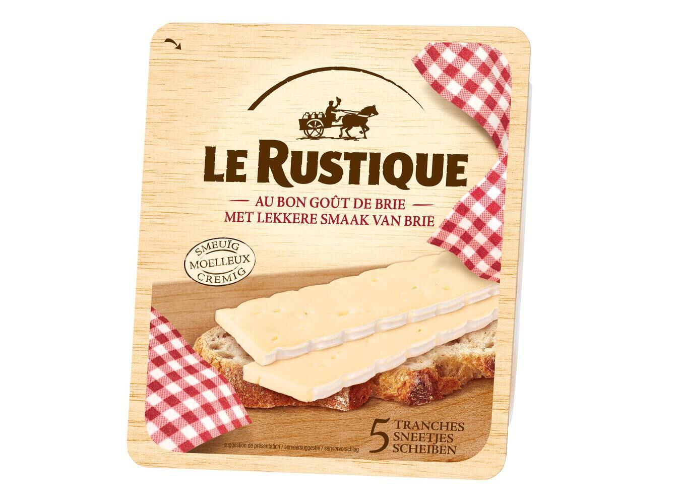 QUEIJO RUSTIQUE BRIE FATIAS 125G image number 0
