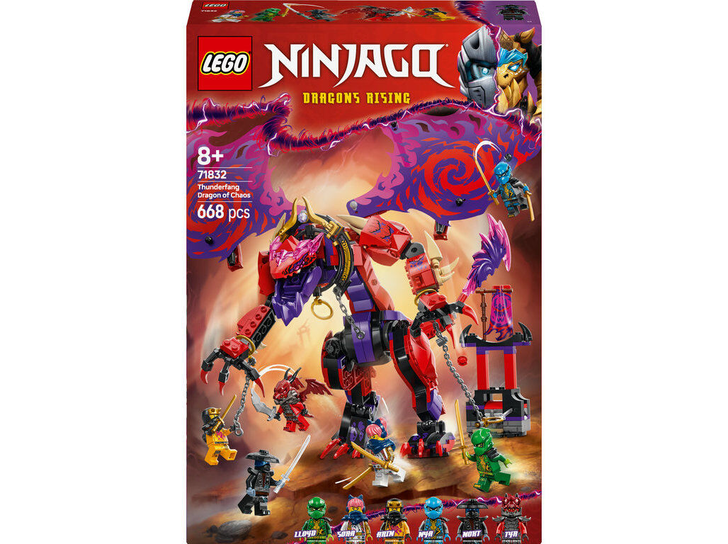 PRESA DO TROV&Atilde;O DRAG&Atilde;O LEGO NINJAGO 71832 image number 0