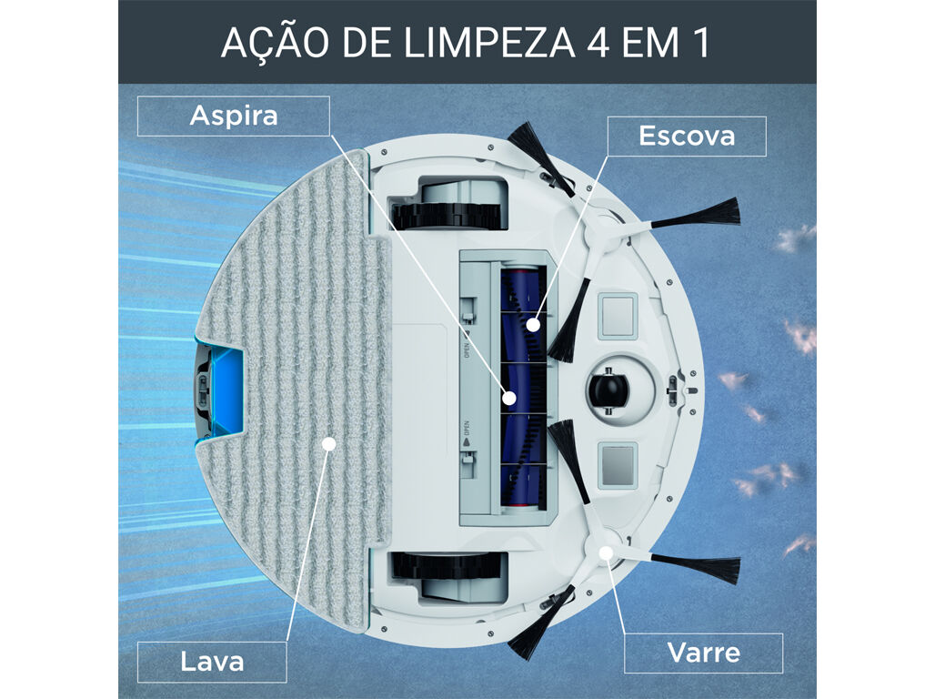 ASPIRADOR ROBOT ROWENTA X-PLORER SERIE 130 AI ANIMAL & ALLERGY KIT RR9077WH image number 2
