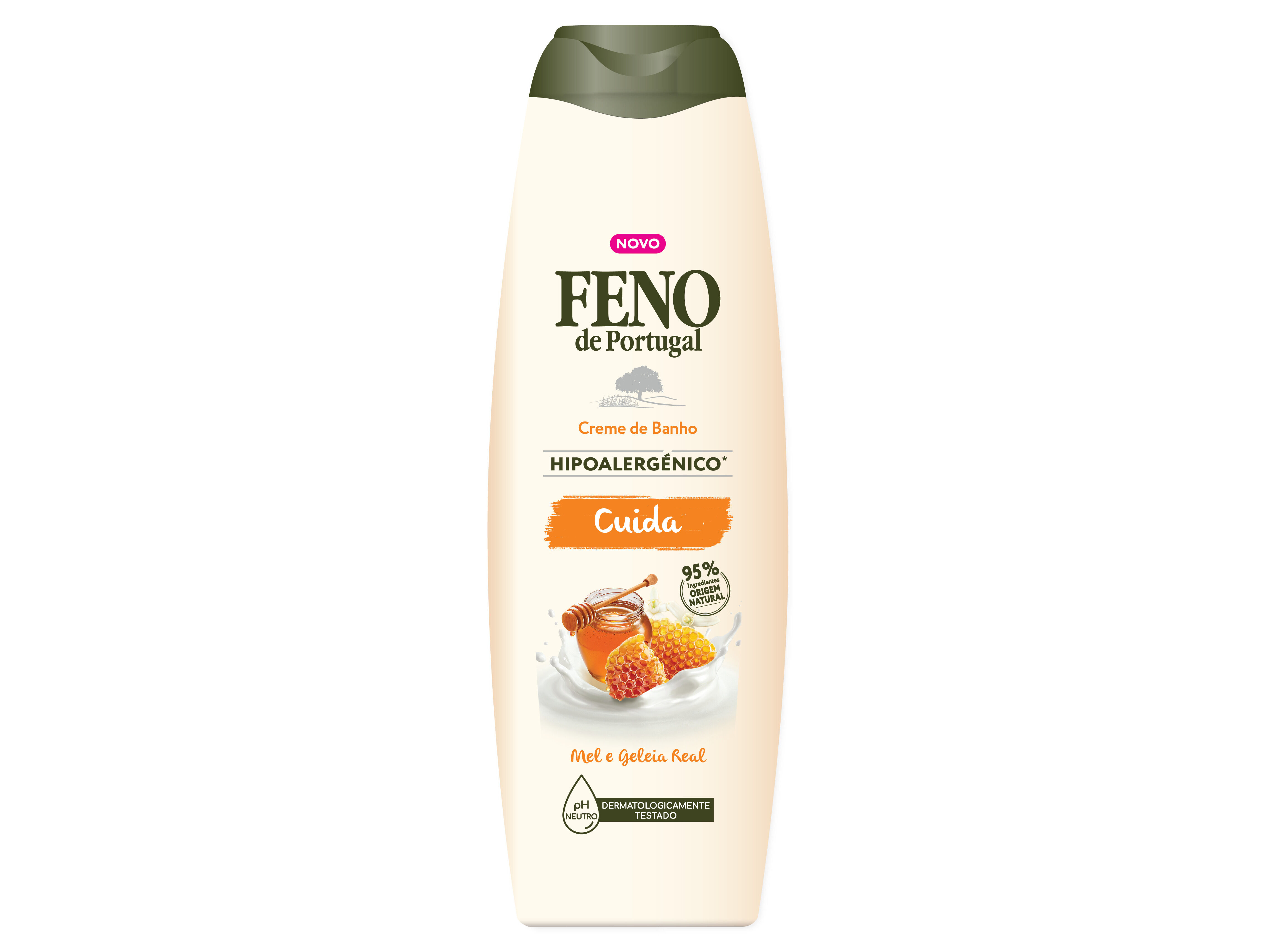 GEL BANHO FENO PORTUGAL MEL E GELEIA REAL 650ML image number 0