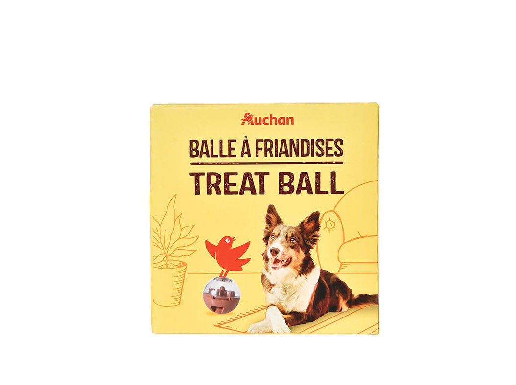 BRINQUEDOS C&Atilde;O AUCHAN VERMELHA 11CM image number 1