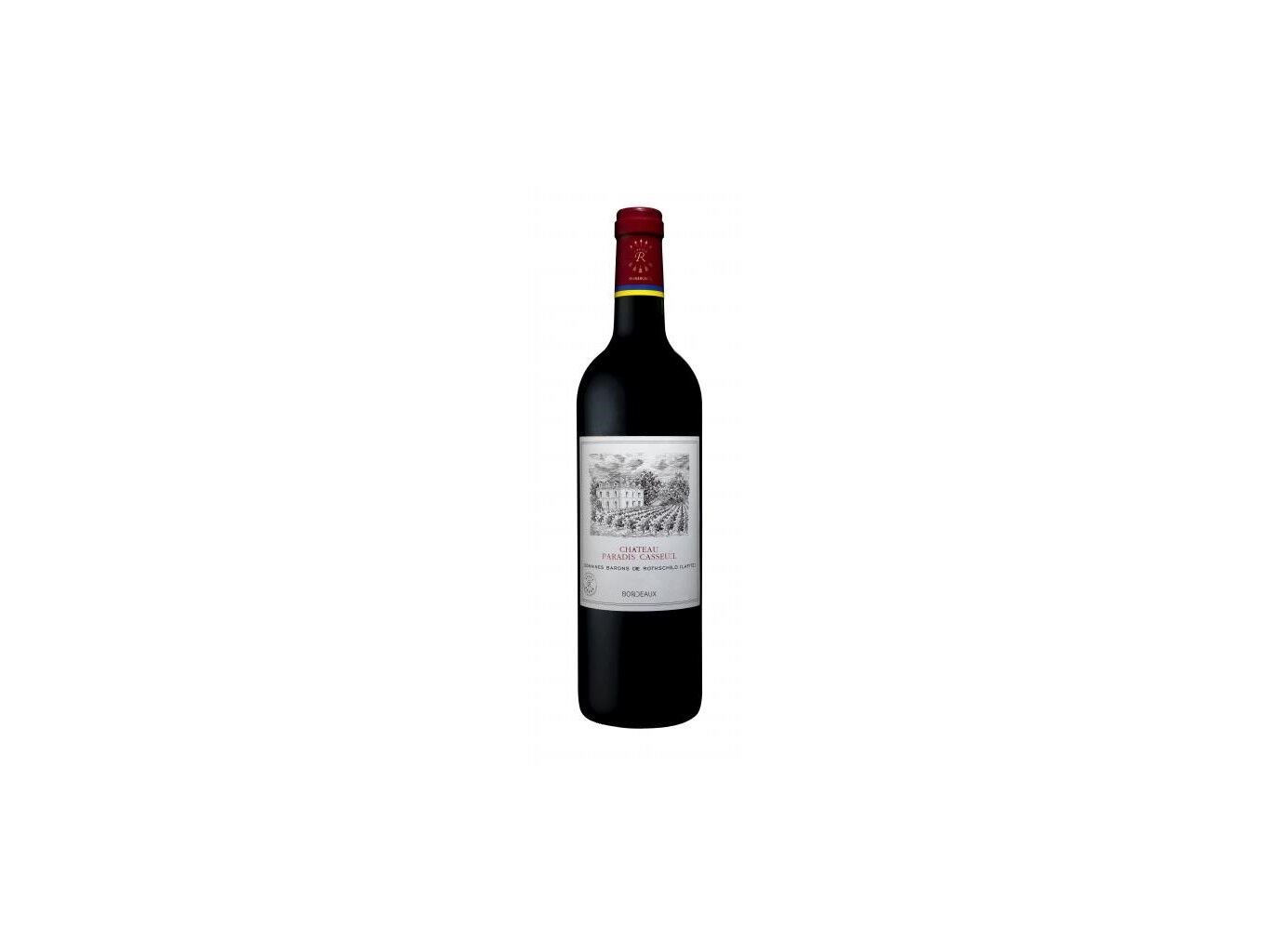 VINHO TINTO CHATEAU PARADIS BORDEAUX 0.75L image number 1