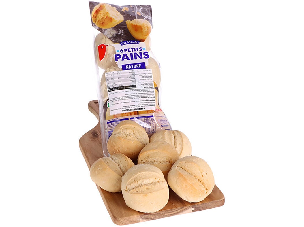 P&Atilde;EZINHOS PR&Eacute; COZIDOS AUCHAN 6X50G
