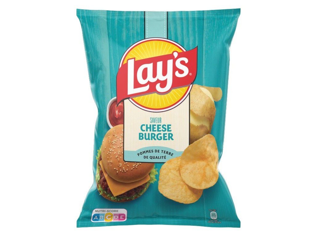 BATATAS FRITAS LAY'S CHEESEBURGER 120G image number 1