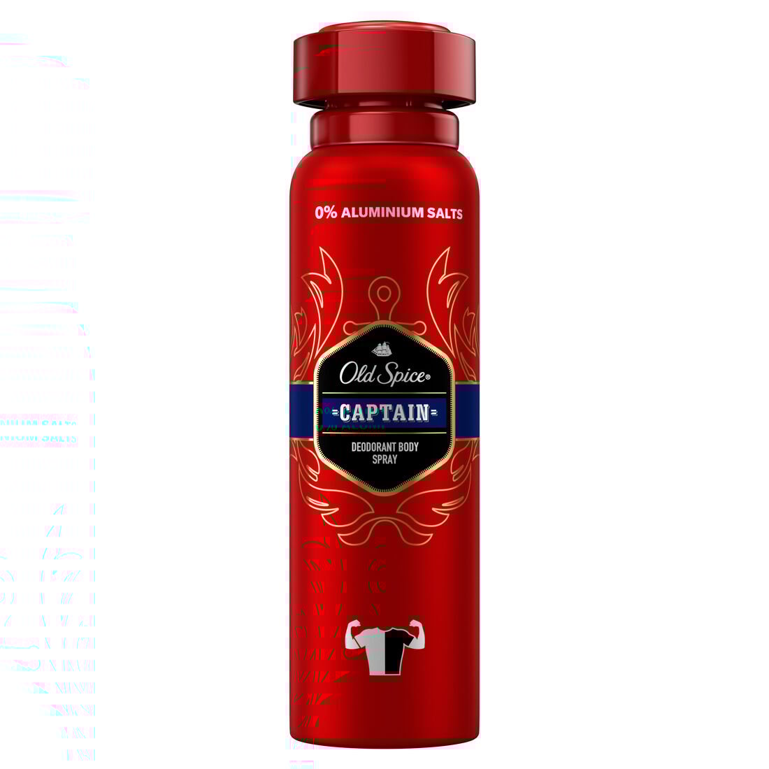 DEO OLD SPICE SPRAY CAPTAIN 150ML image number 0