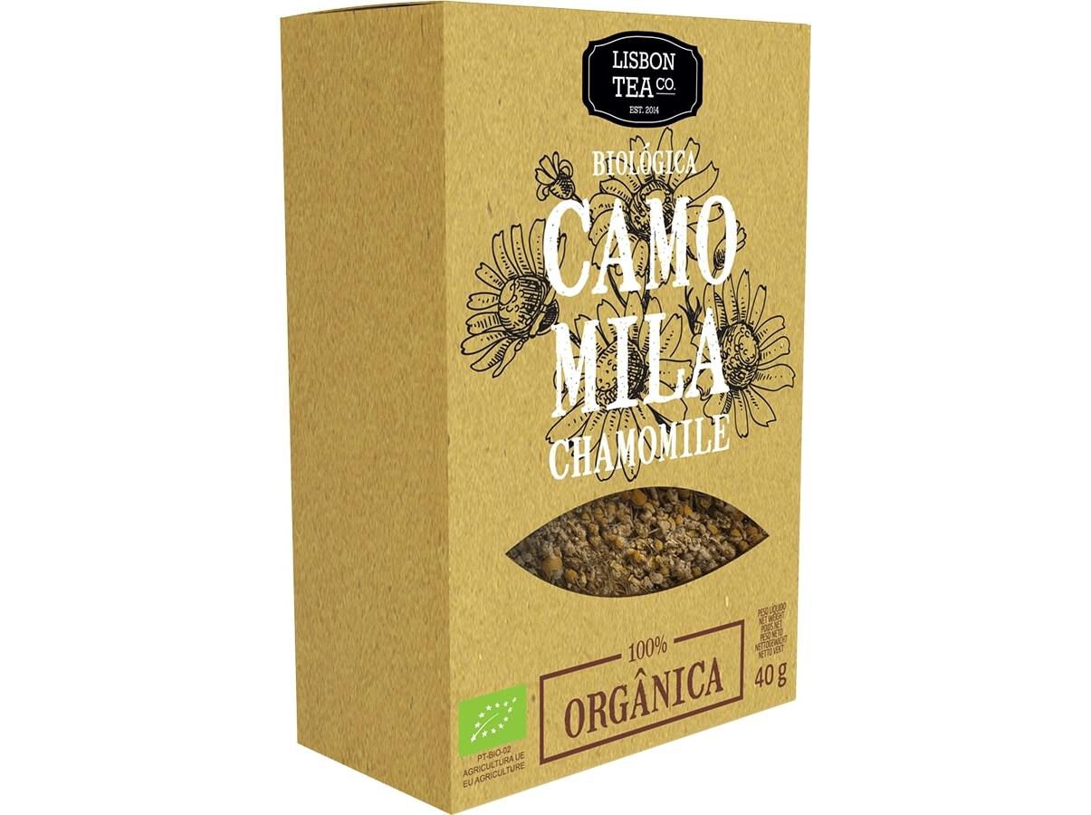 INFUS&Atilde;O LISBON TEA CO. BIO CAMOMILA 40G