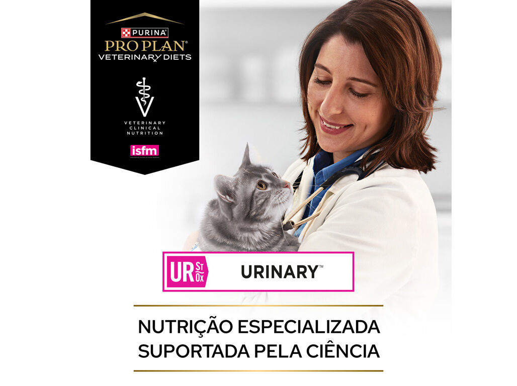 RA&Ccedil;&Atilde;O VETERIN&Aacute;RIA GATO PRO PLAN URINARY FRANGO 350G image number 6