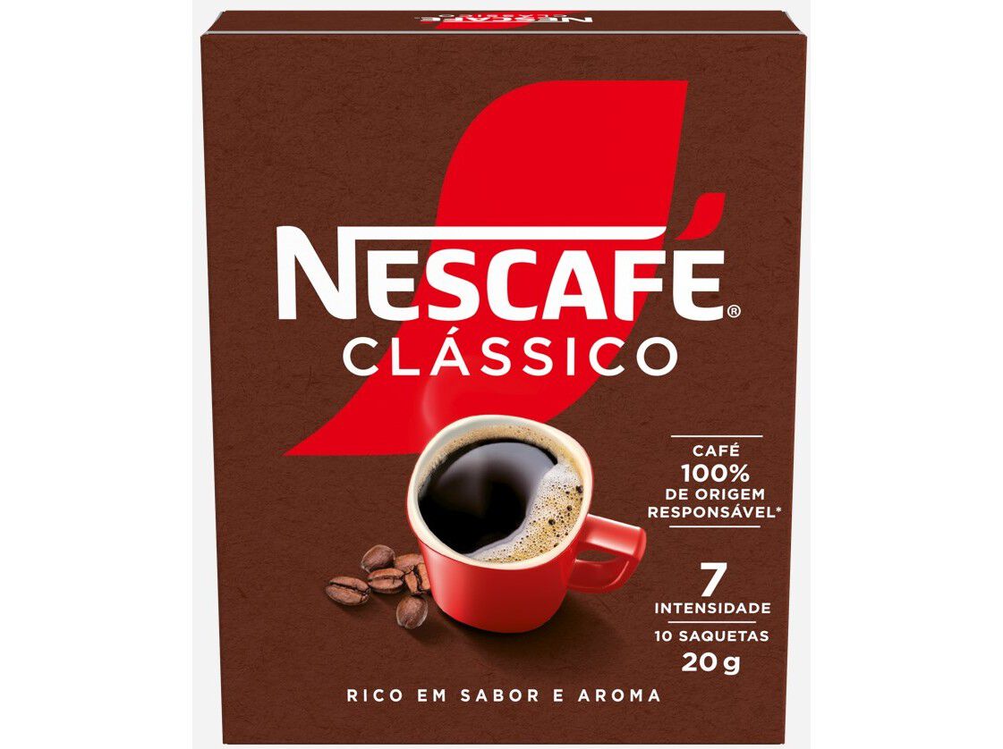 CAF&Eacute; NESCAF&Eacute; SOL&Uacute;VEL COM CAF&Eacute;&Iacute;NA 10X2G image number 0