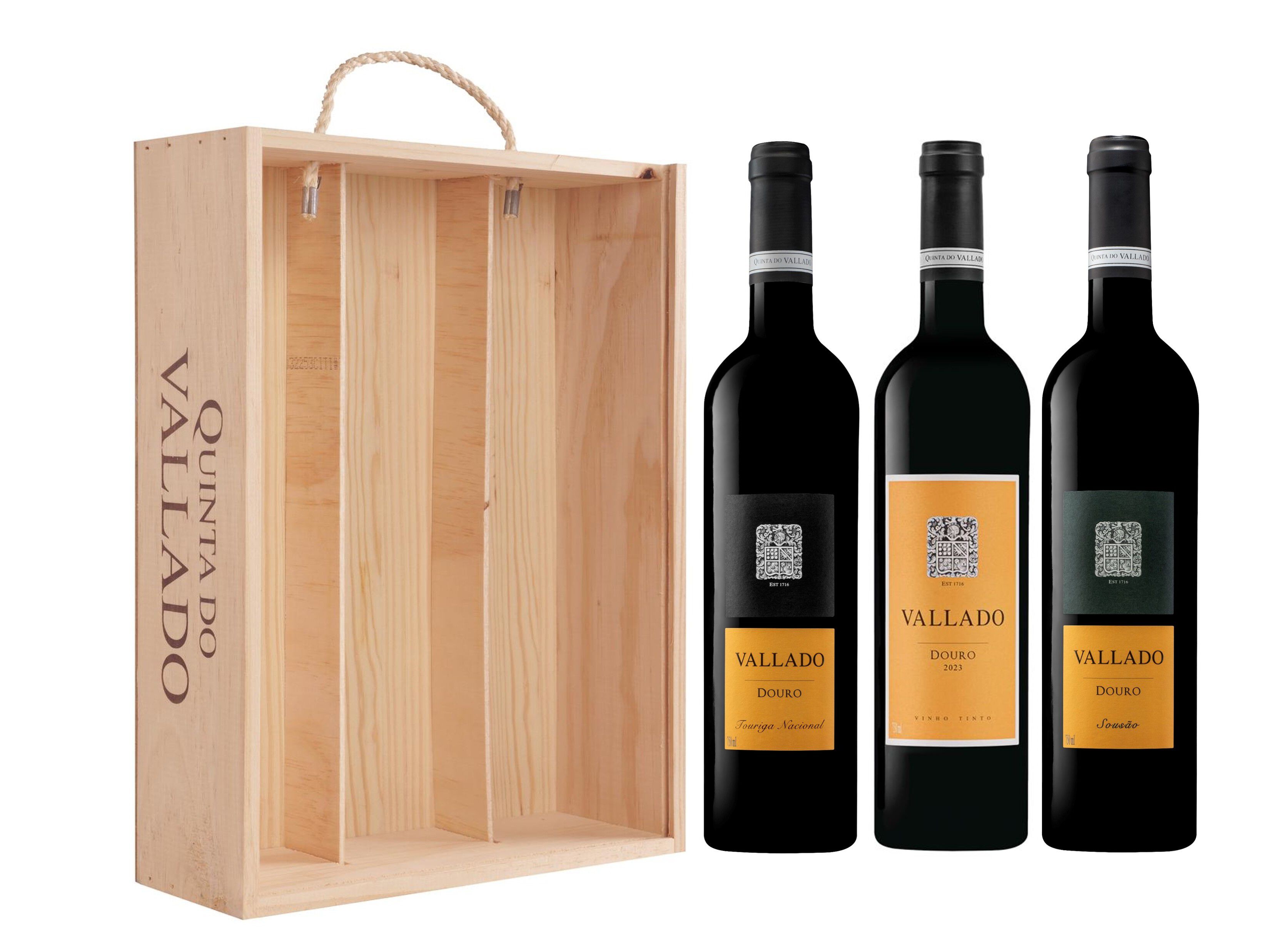 CONJUNTO VINHO VALLADO 3X0.75L image number 0