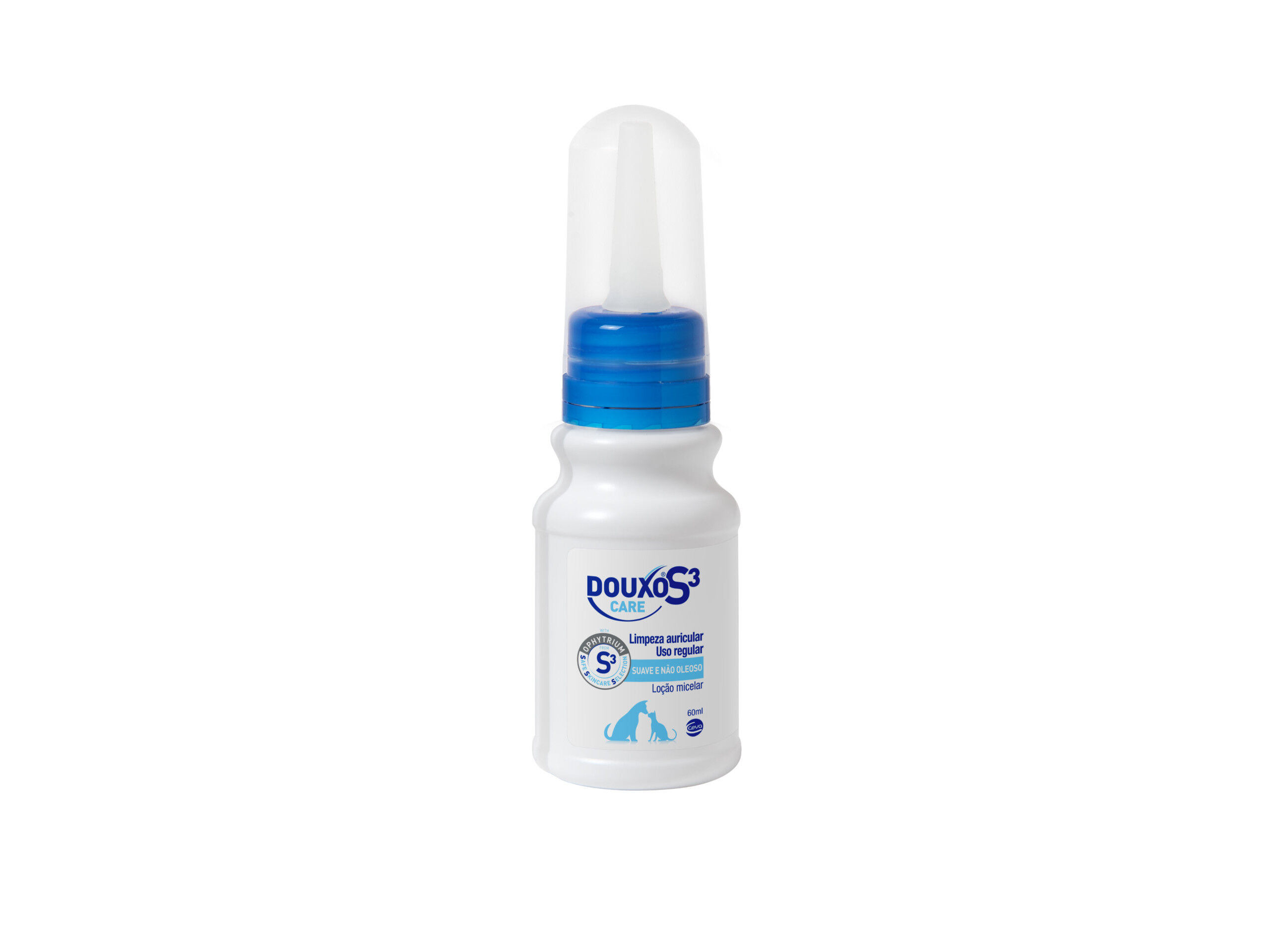 SOLU&Ccedil;&Atilde;O LIMPEZA AURICULAR DOUXO C&Atilde;O/GATO 60ML image number 0