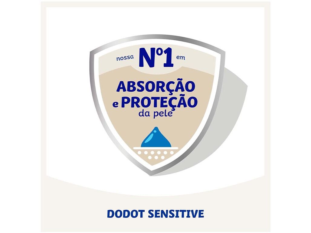 FRALDAS DODOT SENSITIVE T3 6-10KG 56 UN image number 6