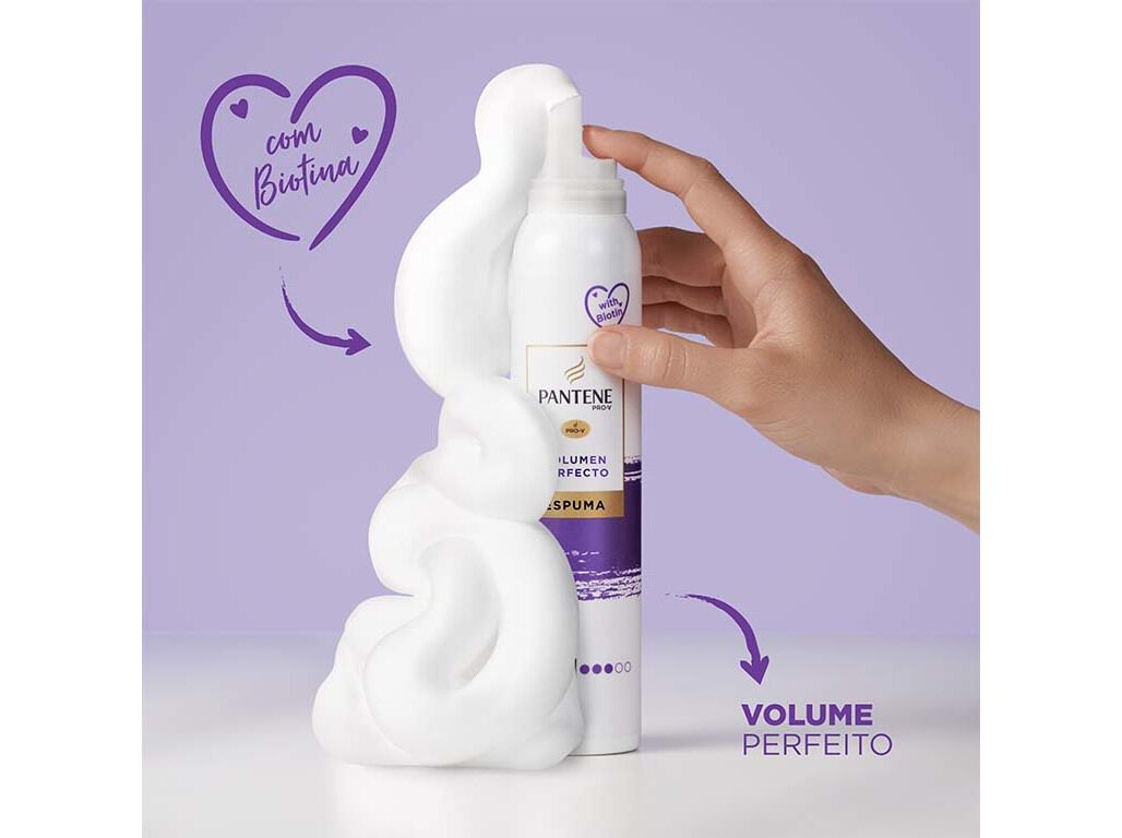 ESPUMA PANTENE VOLUME PERFEITO 200ML image number 2