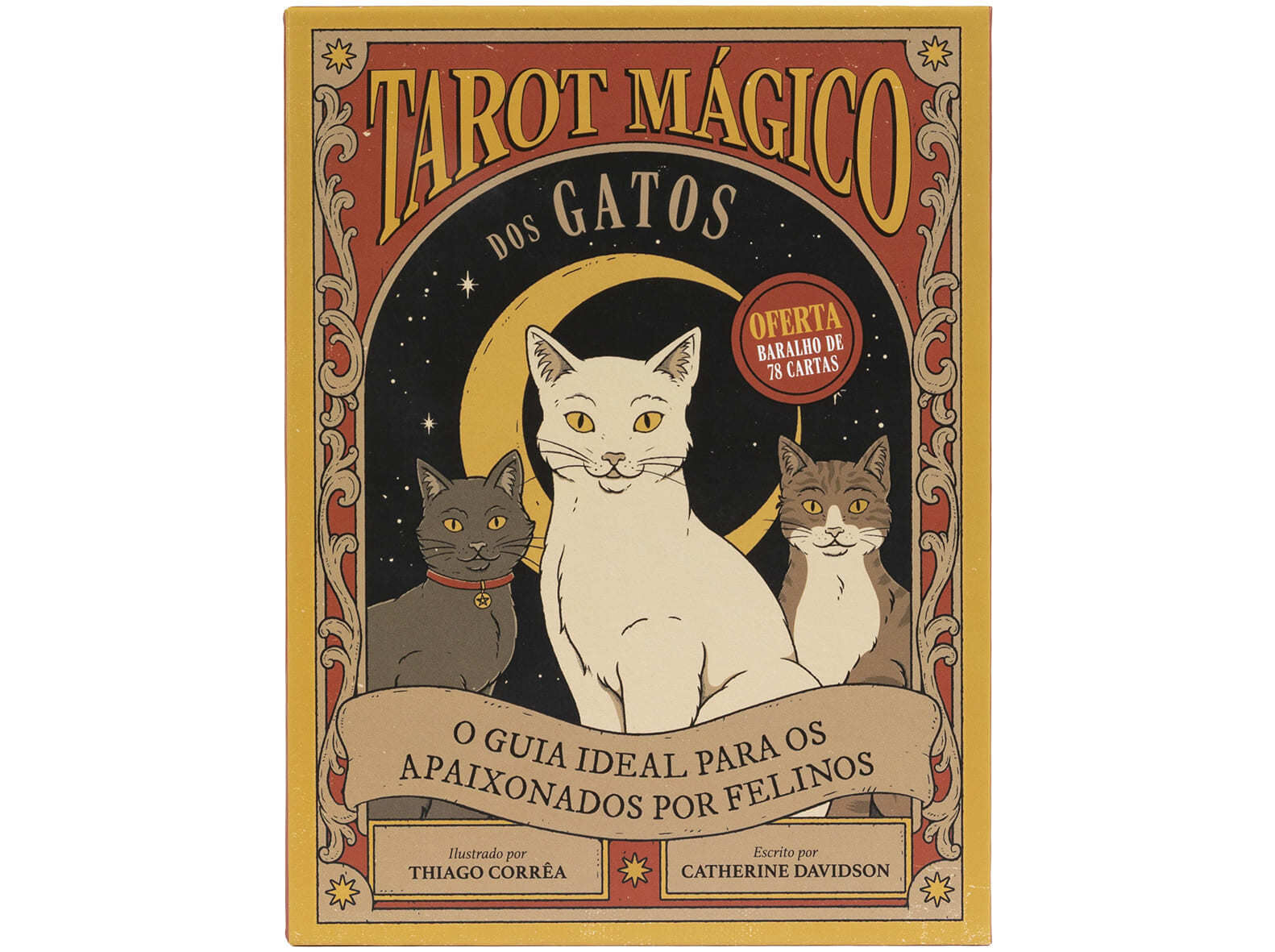 LIVRO TAROT M&Aacute;GICO DOS GATOS image number 1