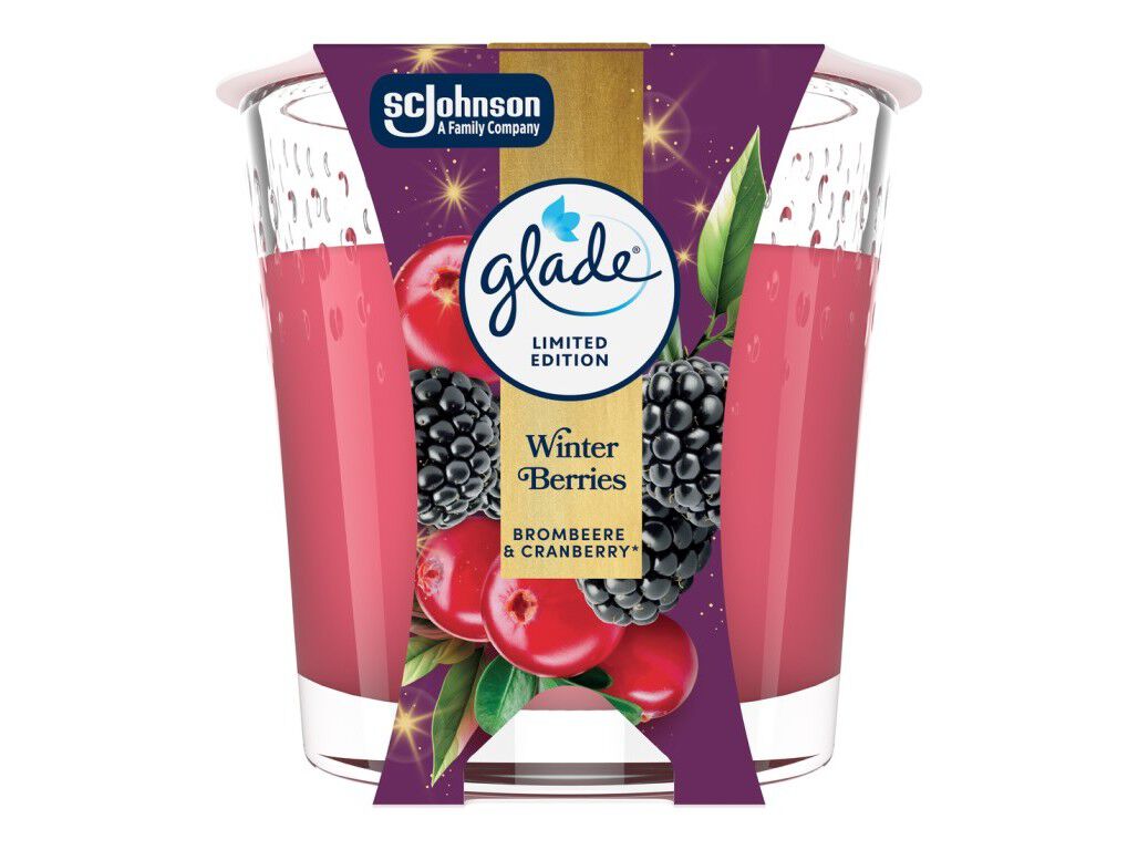 VELA AMBIENTADORA GLADE WINTER BERRIES 1UN