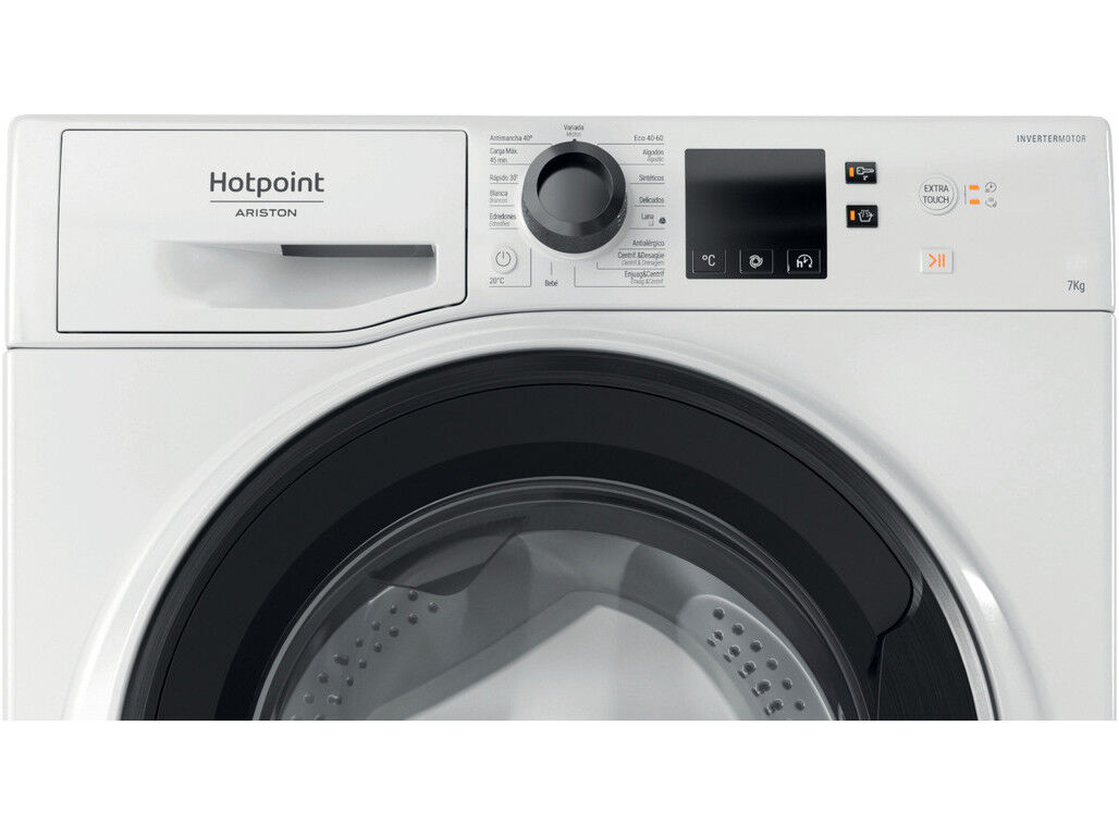 M&Aacute;QUINA DE LAVAR ROUPA HOTPOINT NWS 7469 WK SPT - BRANCO A 7KG image number 3