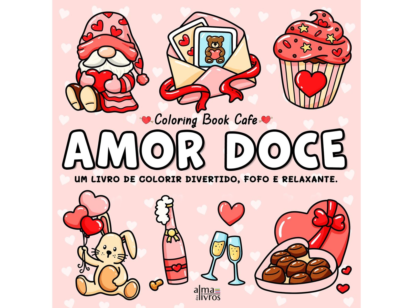 LIVRO AMOR DOCE COLORING BOOK image number 0