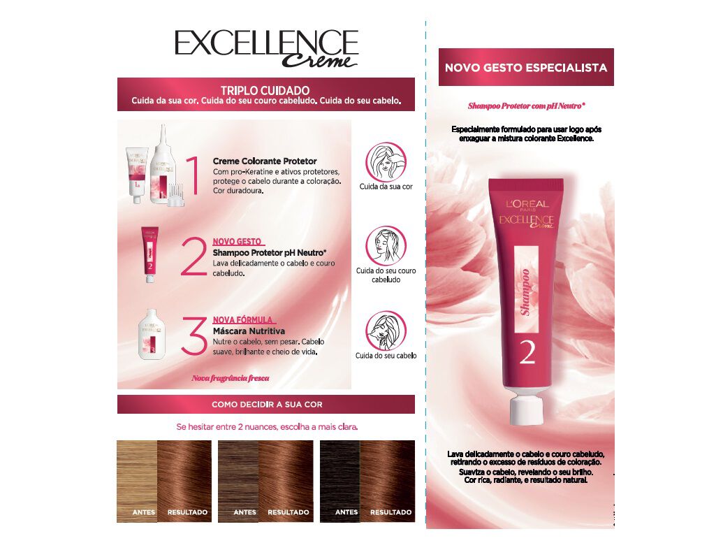 COLORA&Ccedil;&Atilde;O EXCELLENCE CREME LONGA DURA&Ccedil;&Atilde;O N&ordm;7.7 CARAMELO UN image number 1