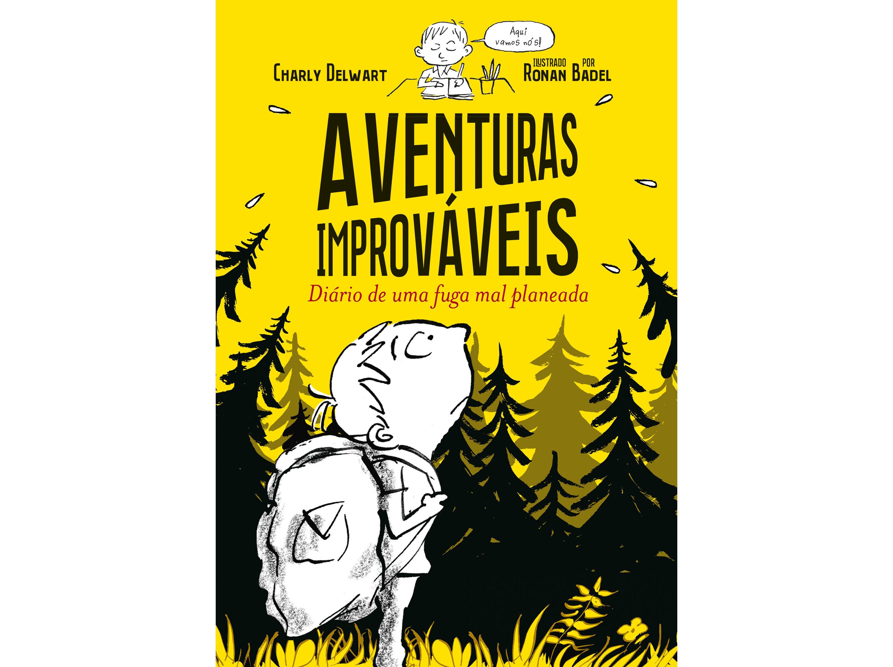 LIVRO AVENTURAS IMPROV&Aacute;VEIS 1 DI&Aacute;RIO DE UMA FUGA MAL PLANEAD image number 0