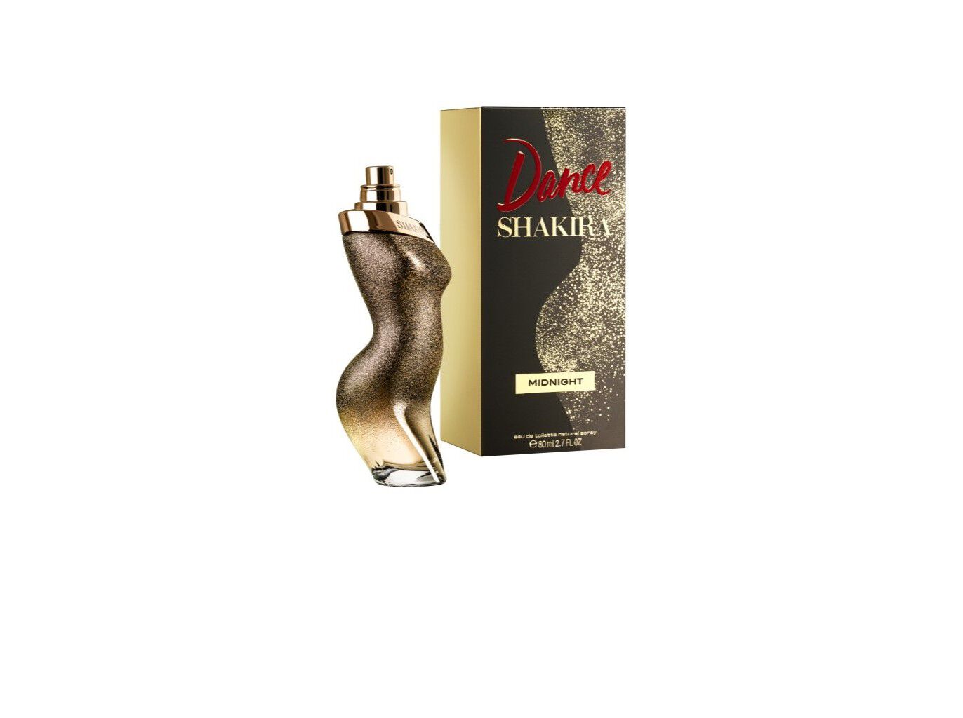 EAU DE TOILETTE SHAKIRA DANCE MIDNIGHT 80ML image number 1