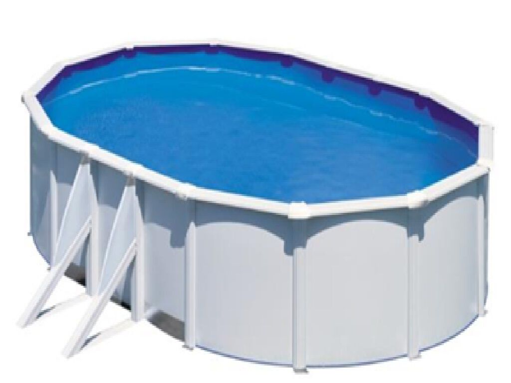 PISCINA OVAL GRE FIL+ESC 610X120X375CM