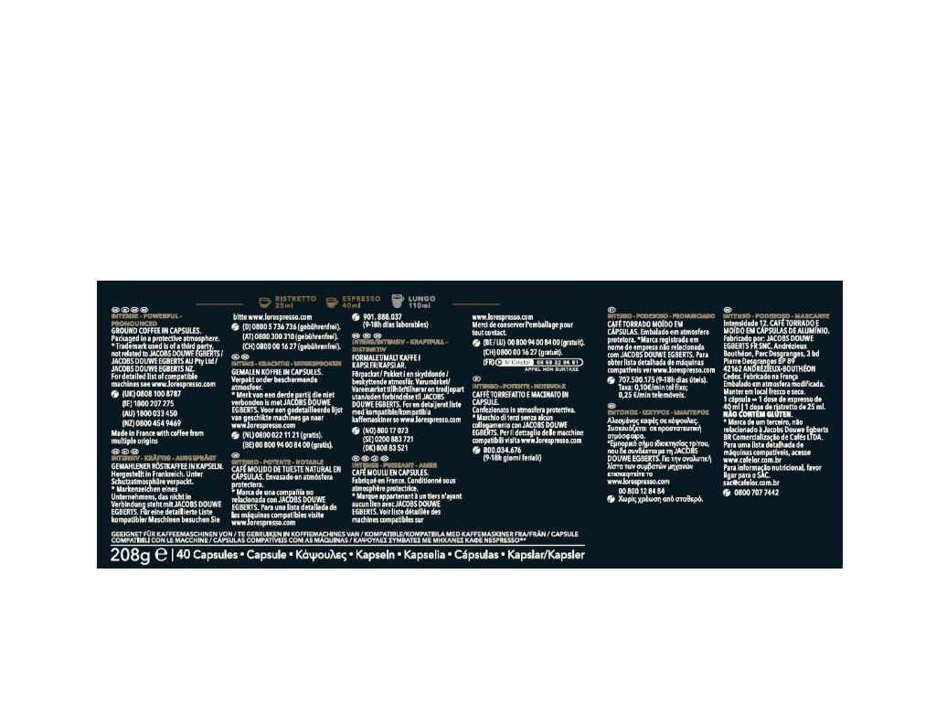 C&Aacute;PSULAS L'OR ONIX X40 image number 1