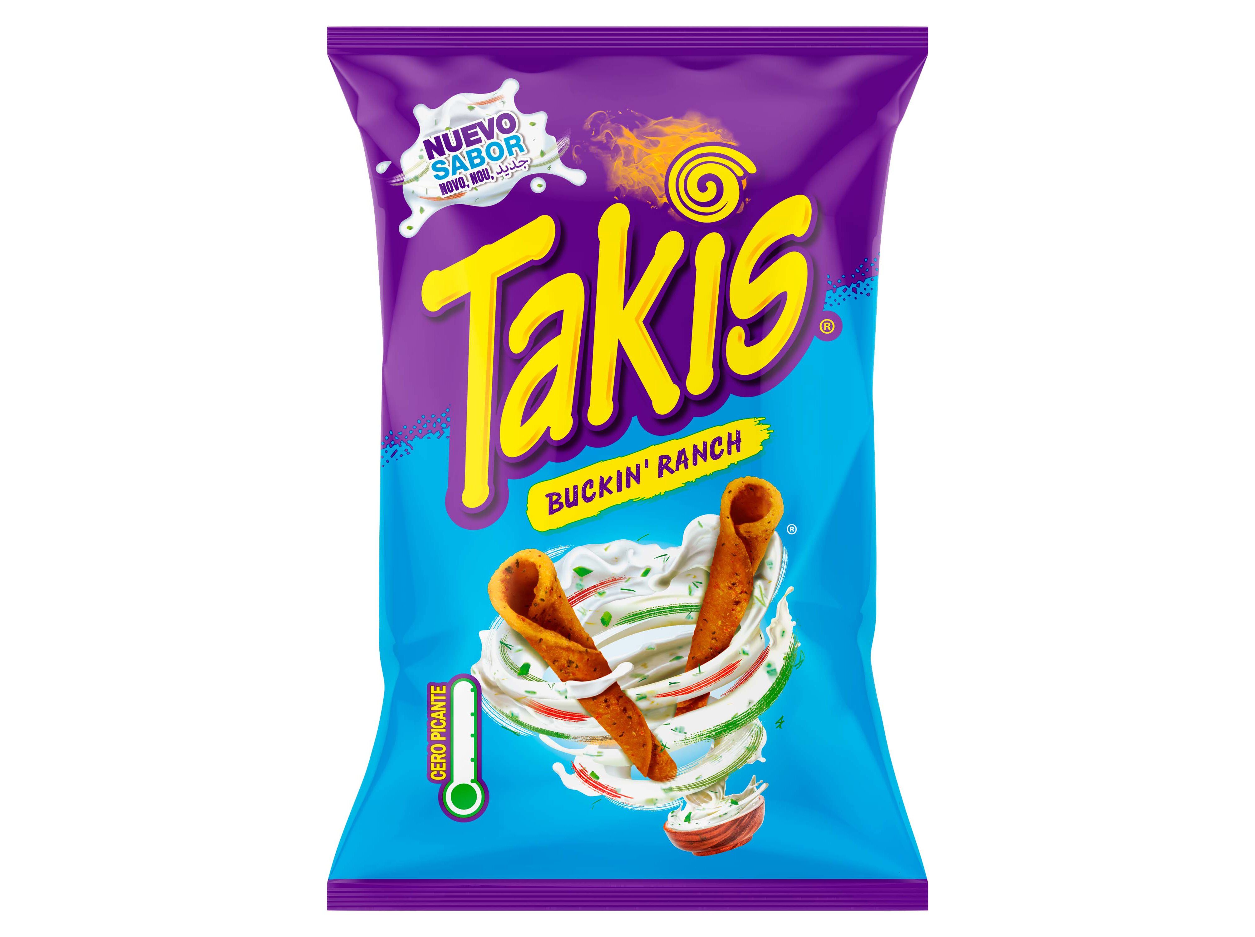 APERITIVOS TAKIS BUCKIN RANCH 90G image number 0
