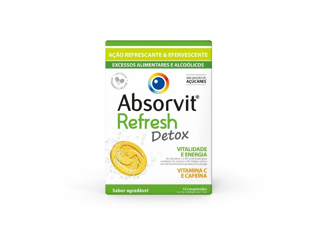 SUPLEMENTO ABSORVIT REFRESH EFERVESCENTE