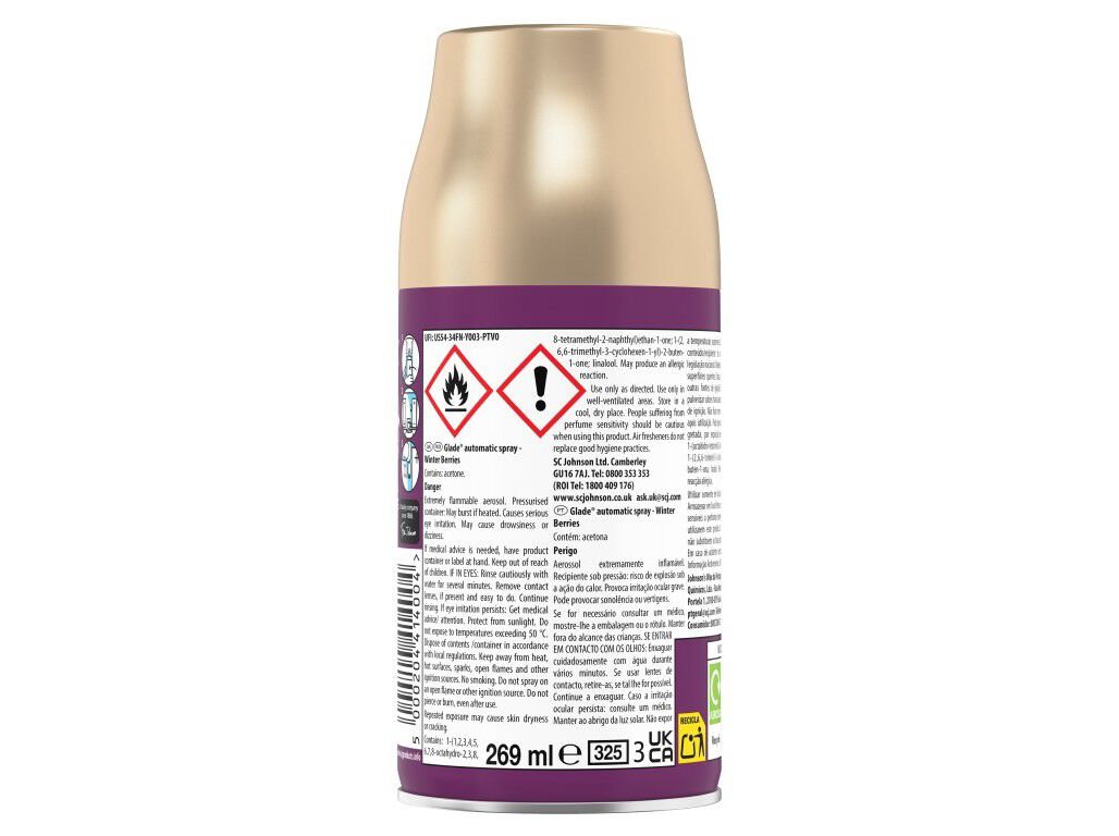 AMBIENTADOR PORT&Aacute;TIL GLADE 2APPLE+1BERRY REC 3UN image number 2