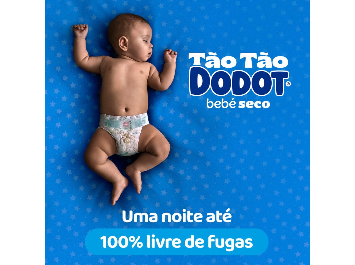 FRALDAS DODOT BEB&Eacute; SECO T5 11-16KG 72UN image number 2