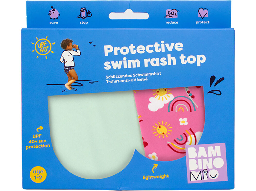 T-SHIRT PROTE&Ccedil;&Atilde;O UV BAMBINO MIO DIAS FELIZES SPF40 1-2A