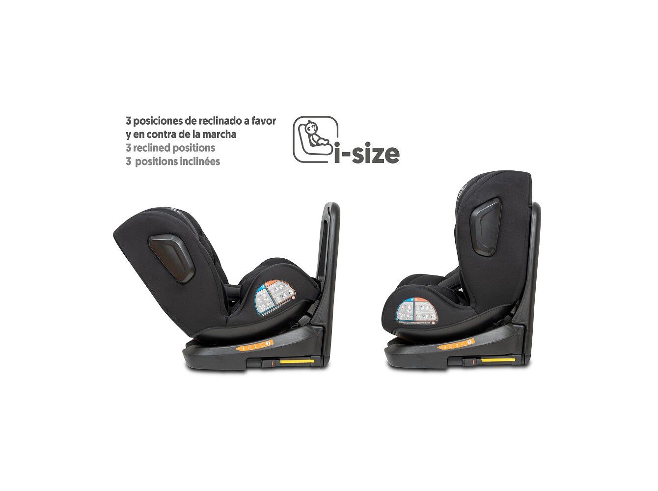 CADEIRA AUTO INTERBABY ISOFIX/ROTATIVA 40-150CM image number 5