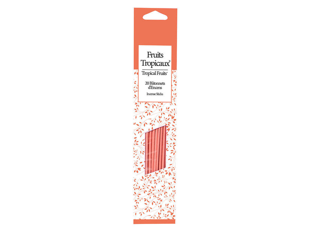 INCENSO FRUTOS TROPICAIS 20 BARRAS image number 0