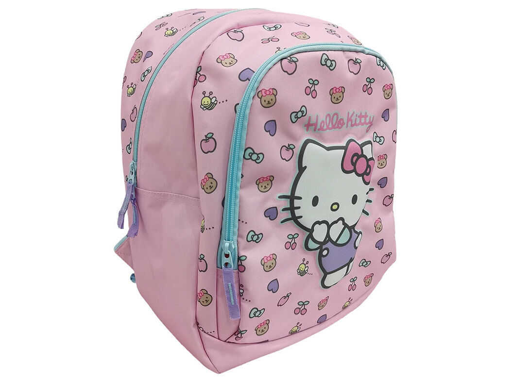 MOCHILA 2 COMPARTIMENTOS HELLO KITTY 38X27X17CM image number 0