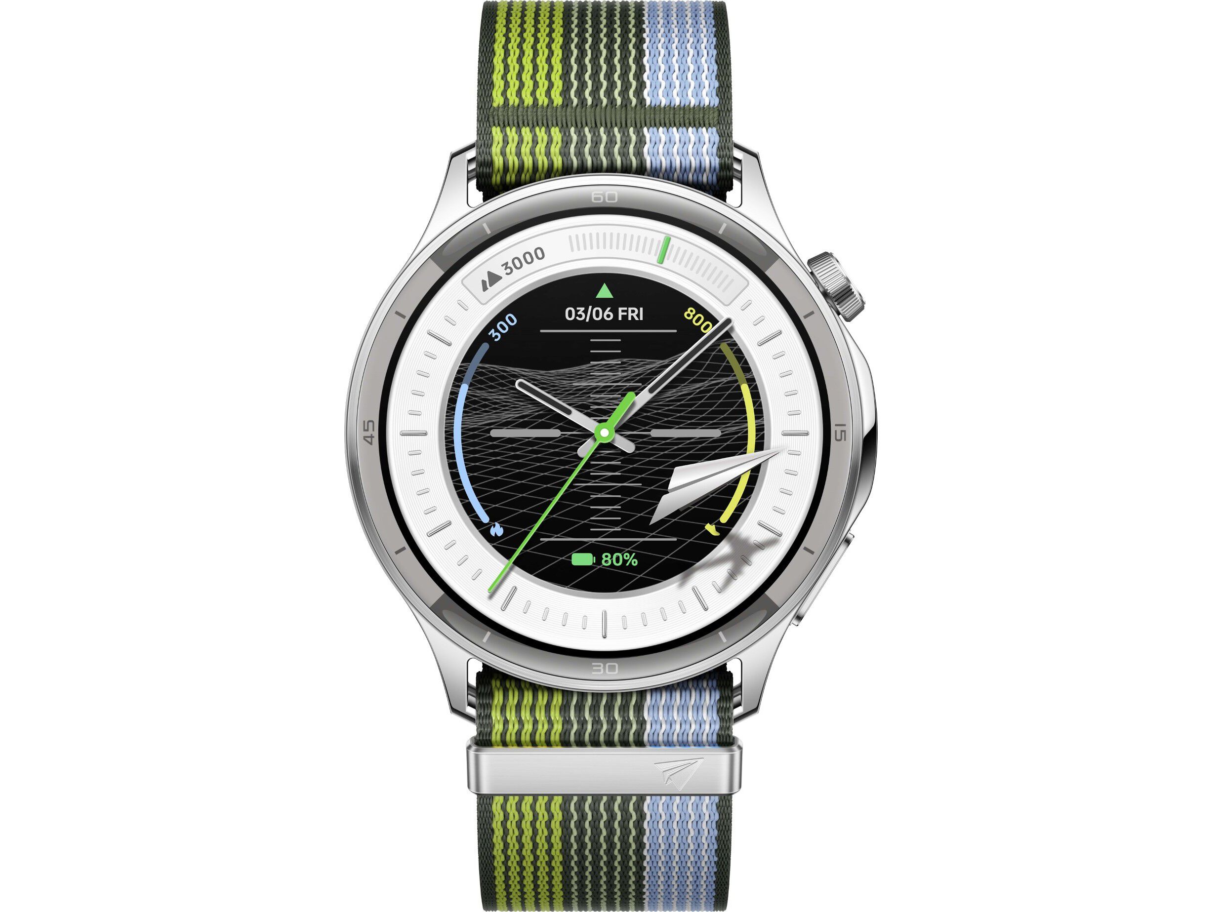 SMARTWATCH OPPO WATCH S PRATA +STRAP 22M CINZA image number 1