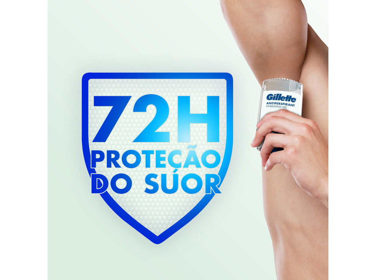 DEOS HOMEM STICK GILLETTE HYDRA GEL ALOE 70ML image number 1