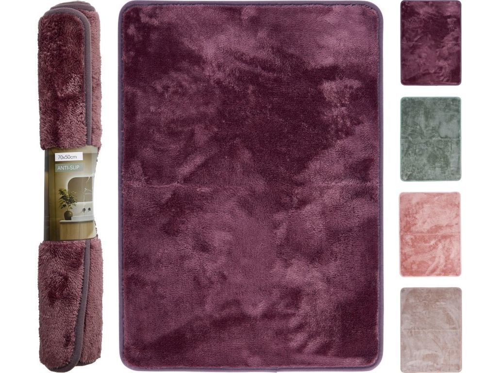 TAPETE WC BATH. SOLUT. 50X70CM CORES SORTIDAS image number 1