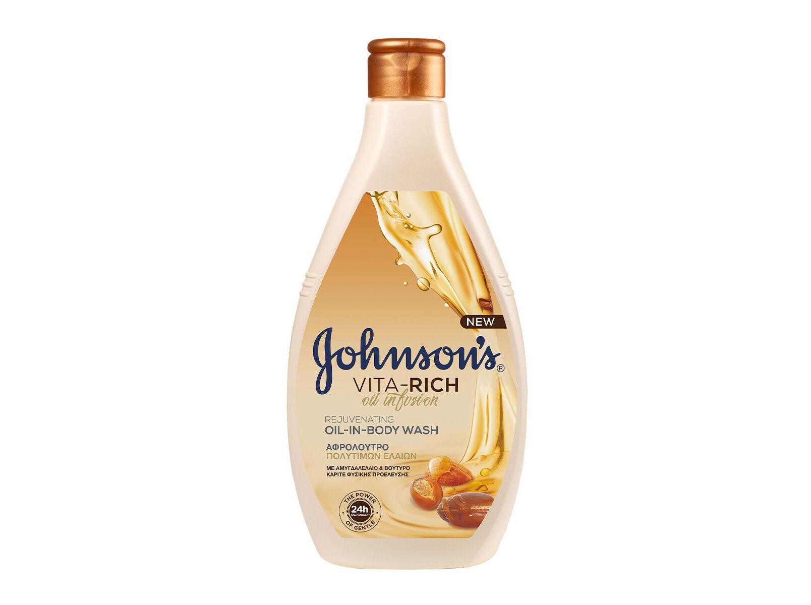 GEL DE BANHO JOHNSON'S VITA-RICH OIL INFUSION 400 ML image number 0