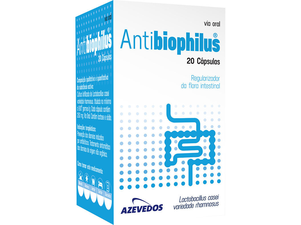 C&Aacute;PSULAS ANTIBIOPHILUS 250MG 20UN image number 0