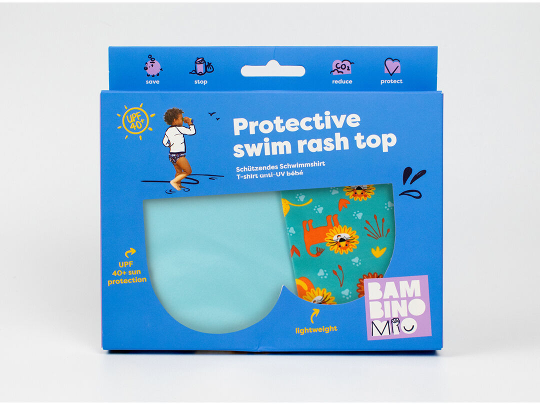 T-SHIRT PROTE&Ccedil;&Atilde;O UV BAMBINO MIO LE&Otilde;ES SPF40+ 6-12M image number 7
