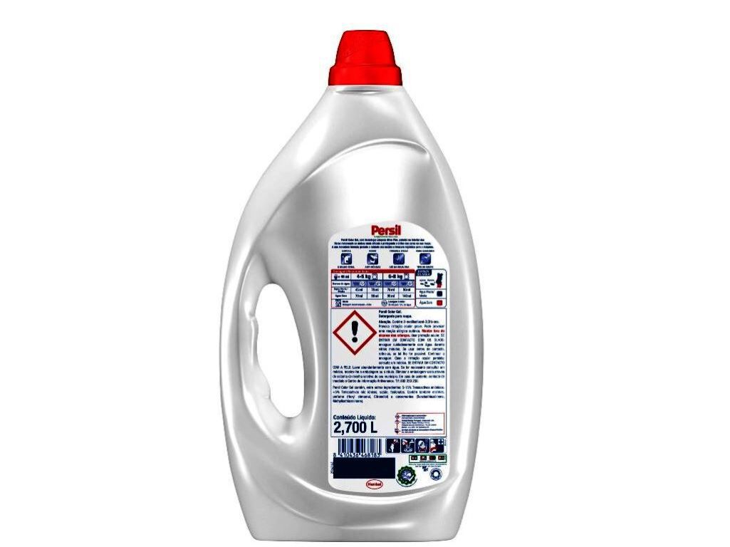 DETERGENTE ROUPA M&Aacute;QUINA LIQU&Iacute;DO PERSIL COLOR GEL 60D image number 1