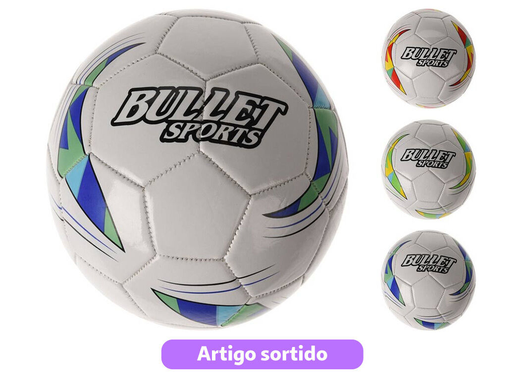 BOLA DE FUTEBOL TAMANHO 2 &Oslash;15CM CORES SORTIDAS