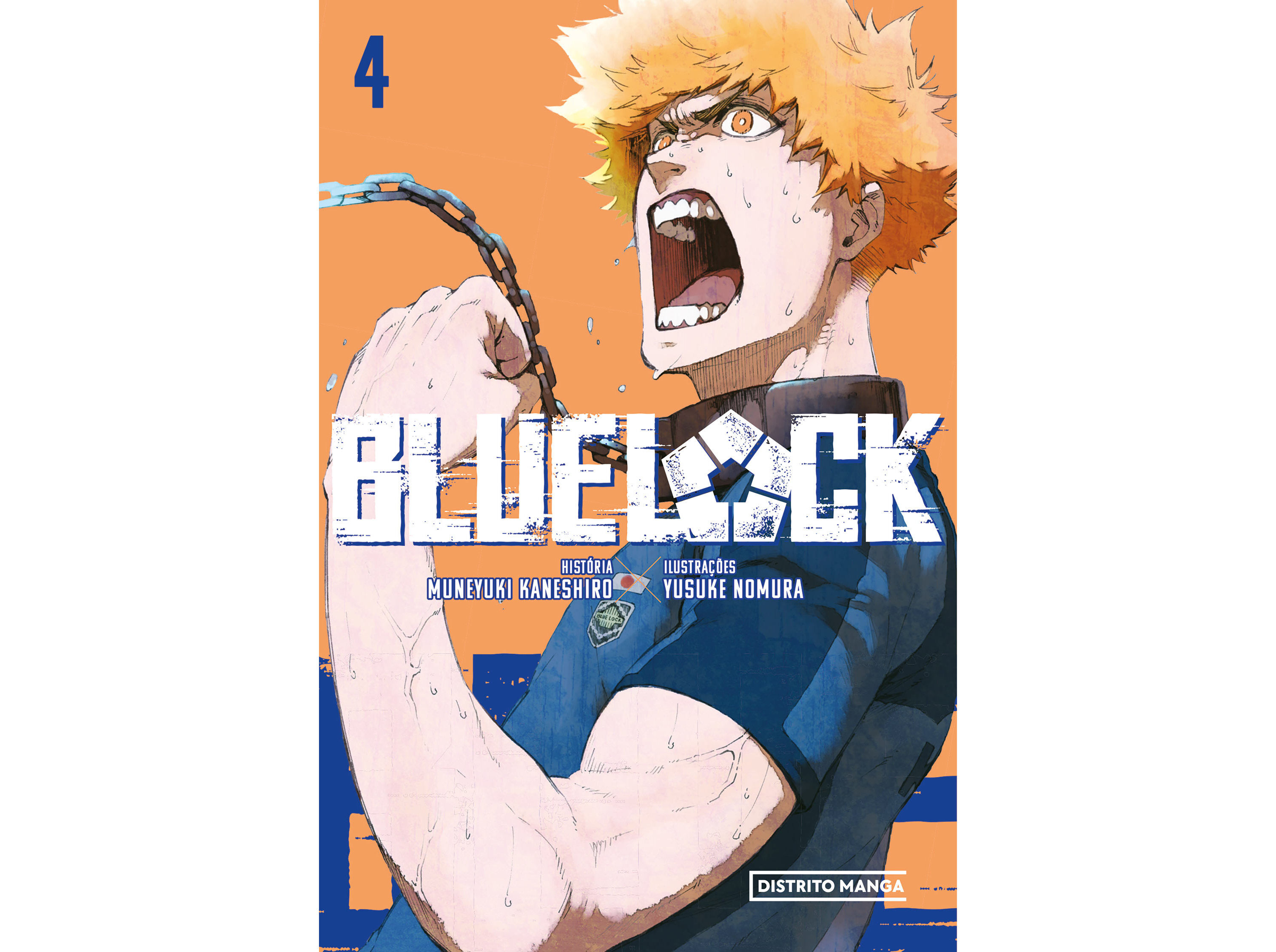 LIVRO BLUE LOCK - LIVRO 4 DE MUNEYUKI KANESHIRO