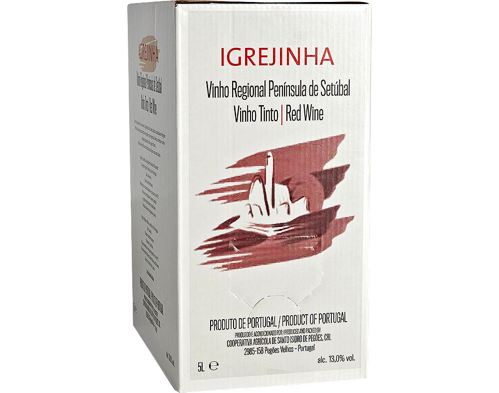 VINHO TINTO IGREJINHA SET&Uacute;BAL BAG IN BOX 5L image number 0
