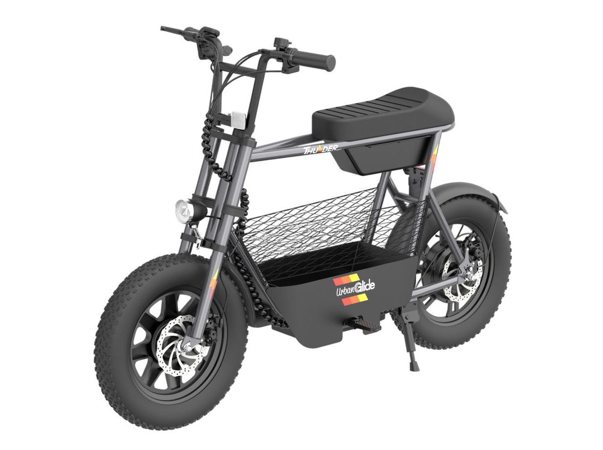 BICICLETA URBANGLIDE GREY THUNDER 160 SEM PEDAIS image number 2